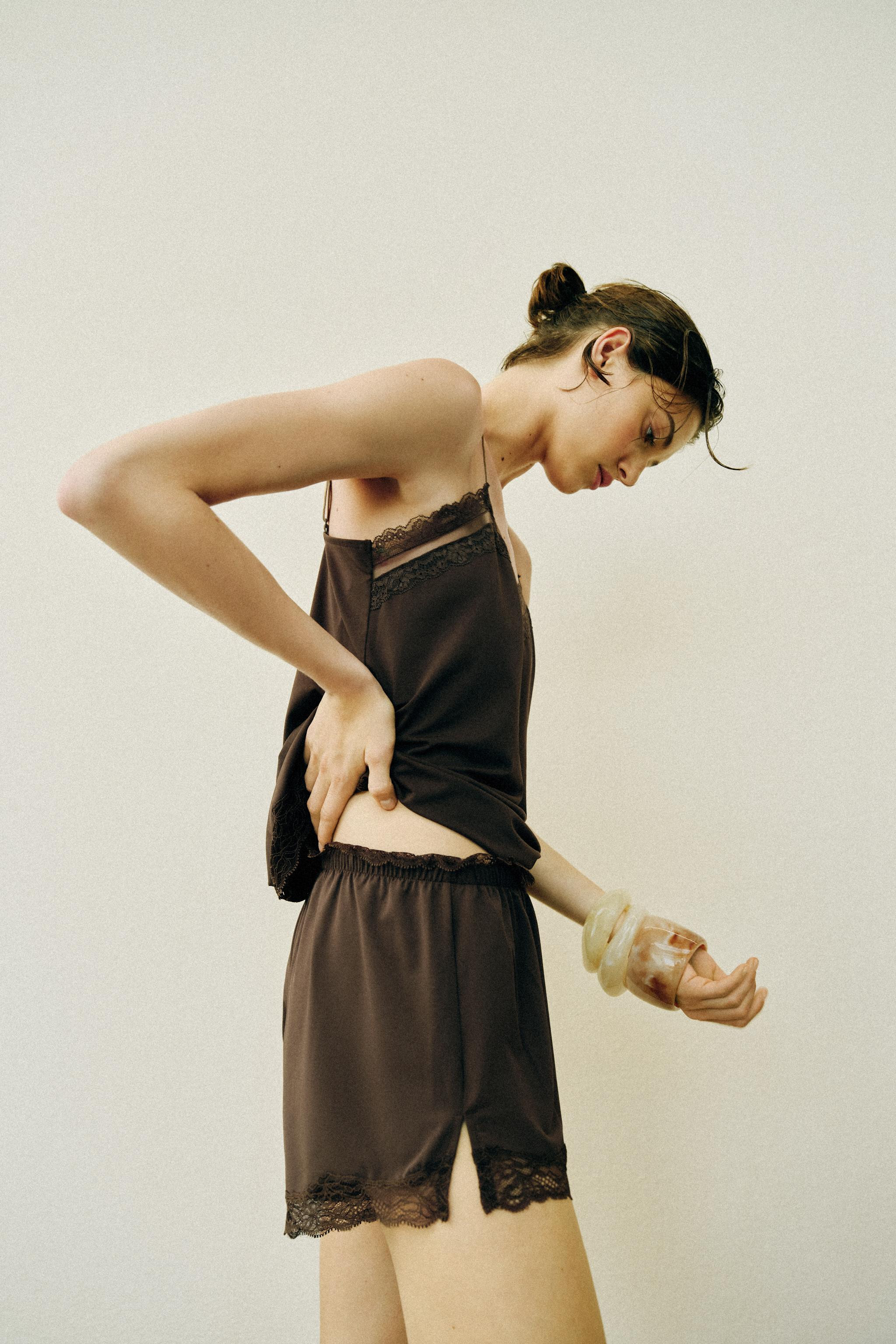 FLUID LACE SHORTS | Zara US