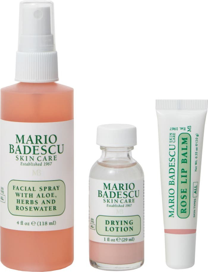 Full Size Drying Lotion, Face Mist & Lip Balm Set | Nordstrom