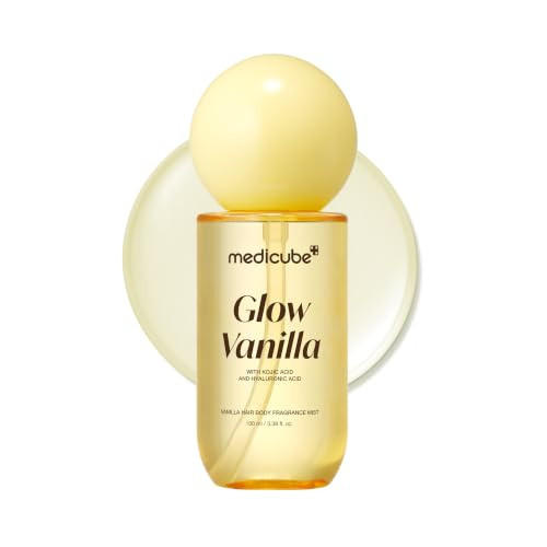 medicube Glow Vanilla Hair & Body Fragrance Mist, 3.38 fl. oz. | Amazon (US)