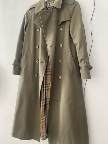Rare burberry trench coat size xs , Excellent Condition | eBay UK