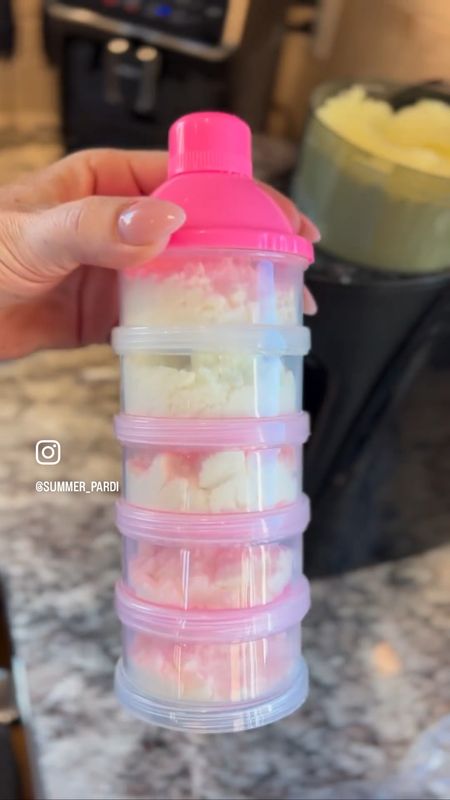 Travel hack for moms: stackable on-the-go formula dispenser 🙌🏼 best $$ ever spent!

We had an 8 hour travel day and Presley has a bottle every 3ish hours so i did:
•3, 6oz containers
and
• 2, 3 oz containers (for landing we mix the smaller serving cause it helps with the pressure in her ears since she doesn’t use pacis… ya girl won’t pass up a little extra food tho 😂)

• I always portion out some extras because delays happen! I also keep an extra stash in a ziploc in my diaper backpack JUST INCASE cause we’ve had overnight delays where we couldn’t get our checked luggage) always always always better safe than sorry! 

I pre- fill the bottles with water and I’ve never had a problem at security. I just take them out and put them in their own bin cause they have to check them by hand. Worst case you have to dump them out and buy bottled water inside the airport, BUT it’s so nice when your baby needs a bottle STAT and you can just whip this all out in 10 seconds haha.
The top cap of the formula dispenser unscrews and you just tip it and dump it into the bottle so there’s no mess. 

#LTKfamily #LTKtravel #LTKbaby