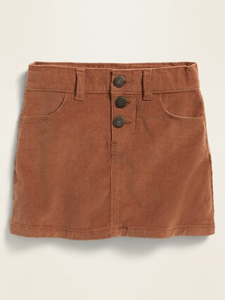 Corduroy Snap-Fly Skirt for Toddler Girls | Old Navy (US)