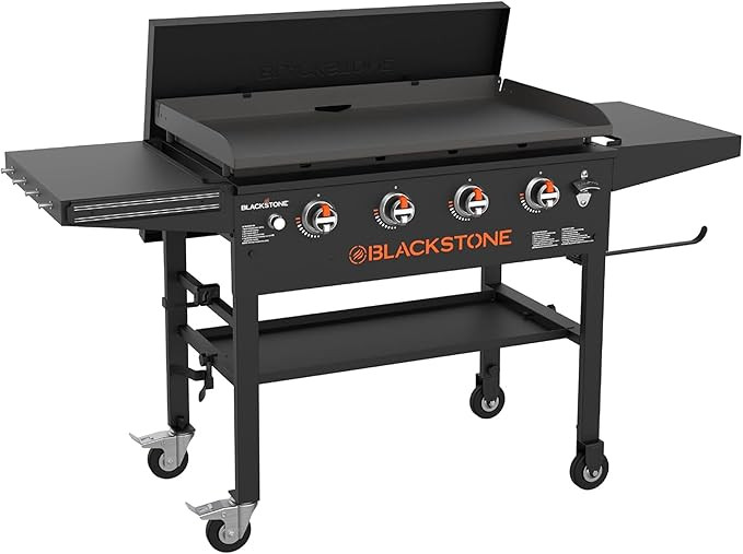 Blackstone Omnivore Outdoor Flat Top Gas Griddle w/ Hard Cover, 36” - for Breakfast, BBQ & Gril... | Amazon (US)