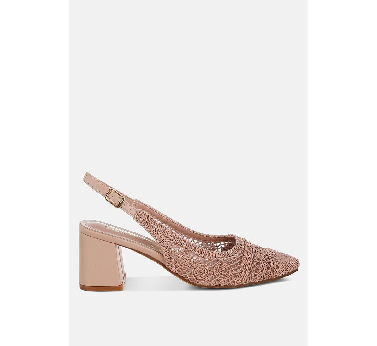 Tolina Woven Design Slingback Sandals Women - Pink | Macy's