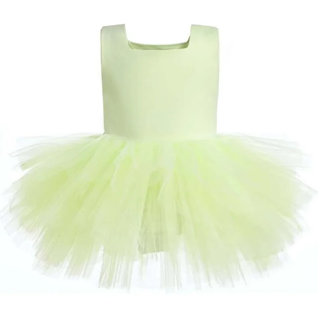 Layered Leotard, Mint | Maisonette