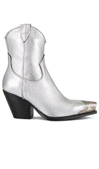 Brayden Western Boot in Pewter | Revolve Clothing (Global)
