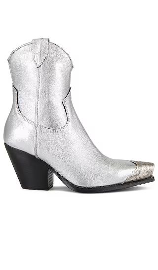 Brayden Western Boot in Pewter | Revolve Clothing (Global)