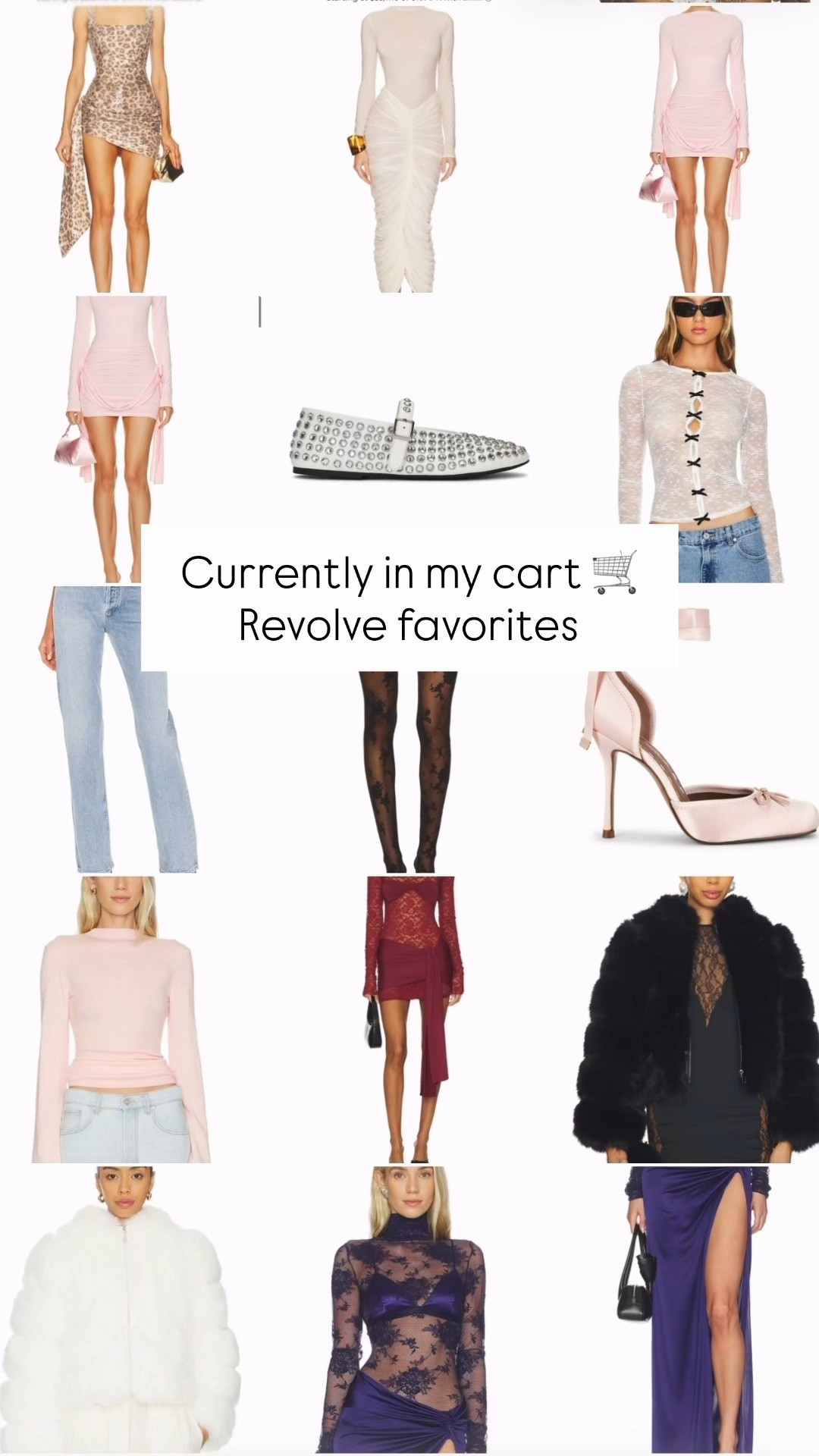 What in my shopping cart 🛒 from revolve 