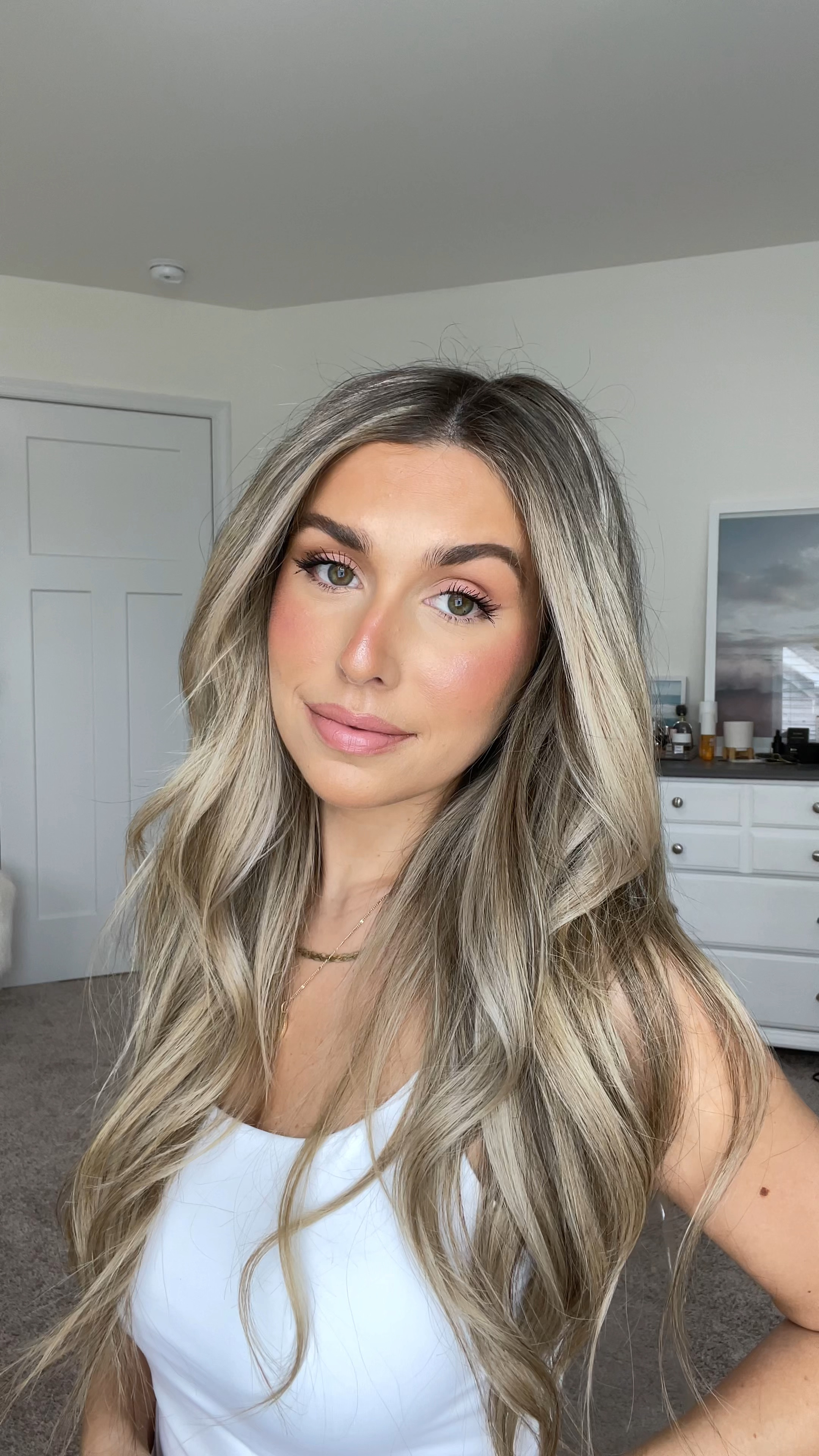 #johnfriedapartner #AD The key to maintaining bright blonde hair? Purple shampoo 🫶🏼 #target #targetpartner The @johnfriedausa Violet Crush For Blondes deposits crushed violet pigments, leaving hair cool, bright and fresh in as little as one wash! It’s an absolute must for my hair care routine + you can find it now at @target #friedabeme #johnfrieda 

#LTKunder50 #LTKbeauty #LTKstyletip