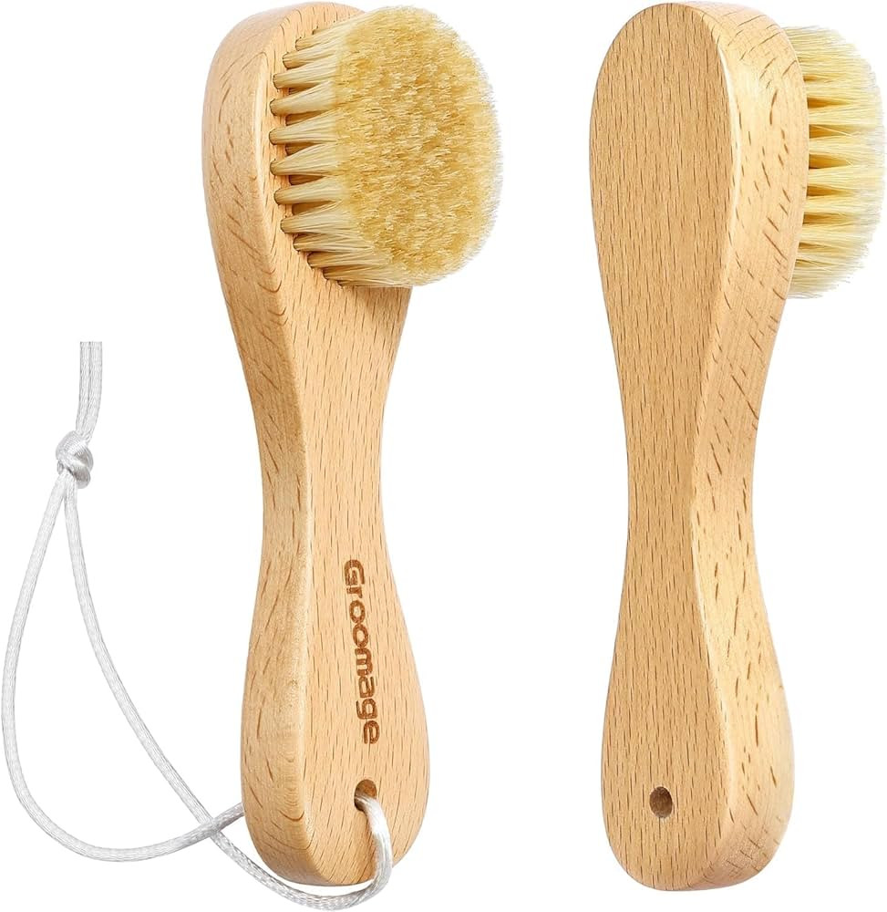Laundry Stain Brush, Laundry Brush for Stains on Clothes, Natural Boar Bristle Laundry Cleaning B... | Amazon (US)