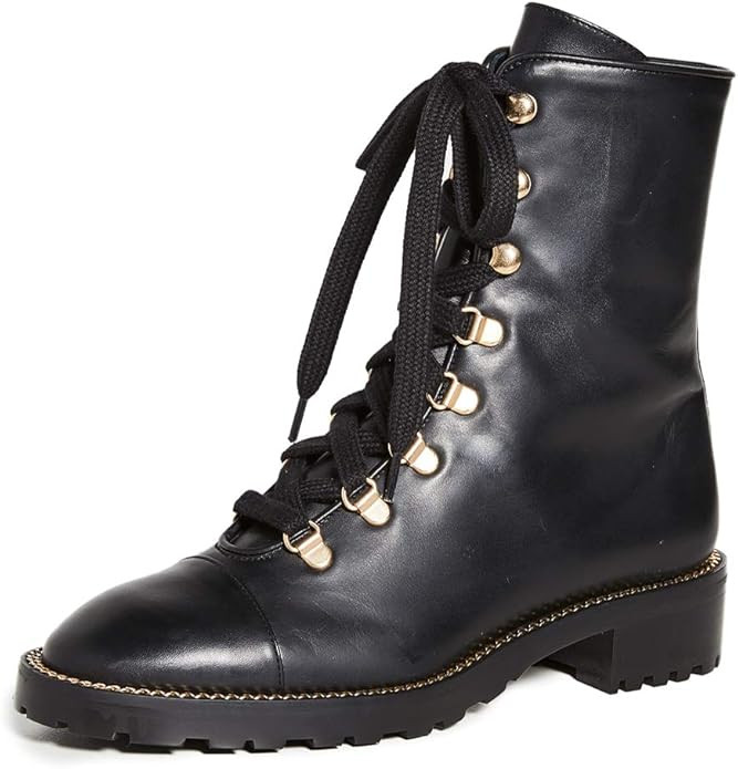 Stuart Weitzman Women's Kolbie Lace Up Boots | Amazon (US)