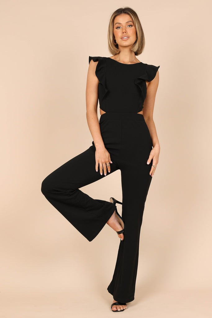 Yvonne Jumpsuit - Black | Petal & Pup (US)