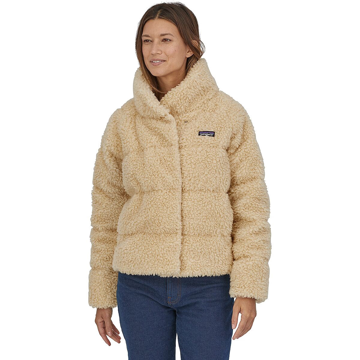 Patagonia Recycled High Pile Fleece Down Jacket - Women's - Clothing | Backcountry
