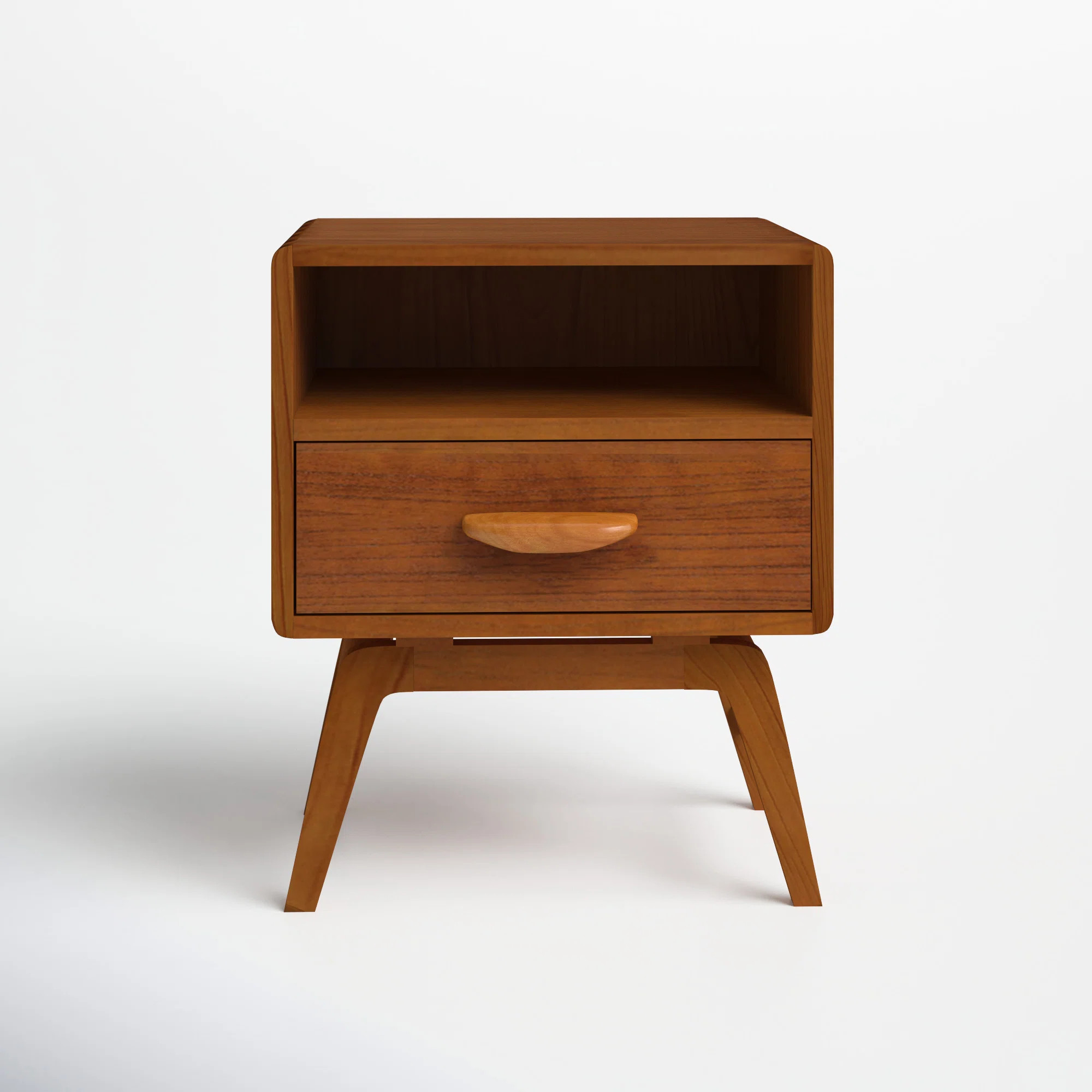 Elswick 19'' W Solid Wood Nightstand | Wayfair North America