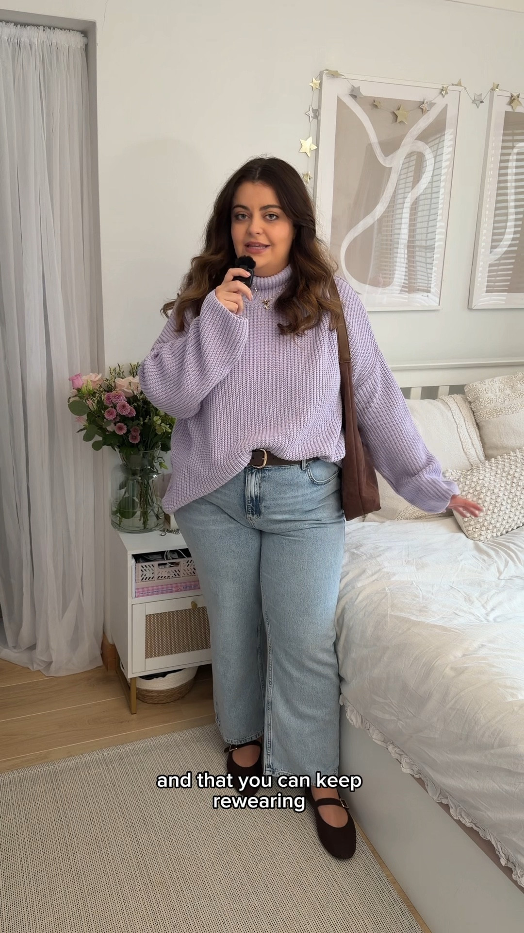 Perfect pre spring outfit 💕
Jumper is years old from asos men’s but linked similar, everything else is current!

Light blue jeans, straight len jeans, blue jeans, straight jeans, spring outfit, midsize outfit, brown bag, brown belt 

#LTKspring #LTKuk #LTKmidsize