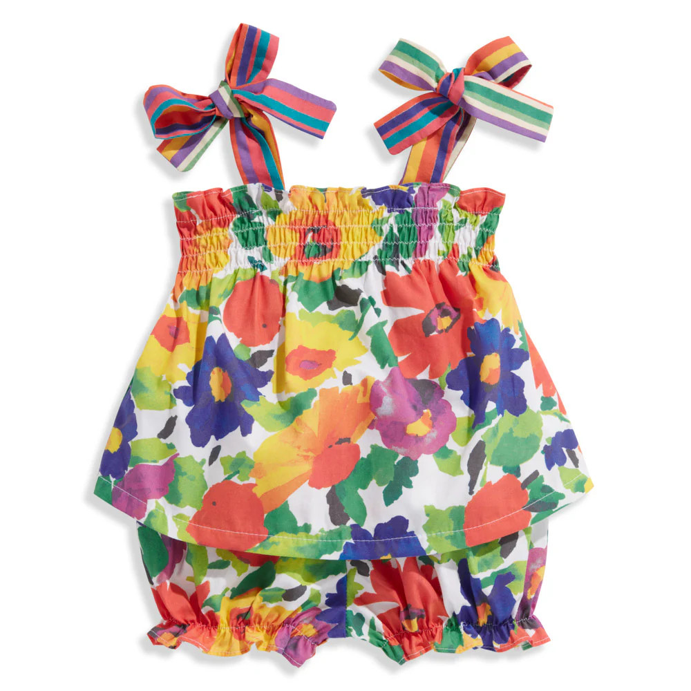 Frances Valentine Shoulder Tie Bloomer Set | bella bliss 