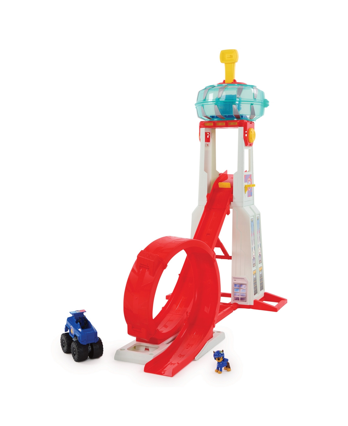 Paw Patrol Rescue Wheels Super Loop Tower with Chase Figure - Multi Color | Macy's