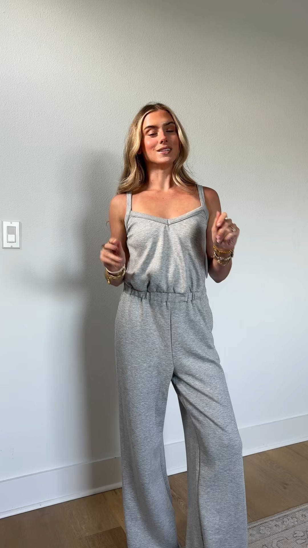 Walmart size xs. The must-have Scubaknit Tank Jumpsuit from Scoop is an easy way to introduce an air of sleek sophistication into your casual rotation. This all-in-one style is crafted in our sculpting Scubaknit fabric that offers a figure-flattering silhouette from top-to-bottom. Featuring a straight leg that looks stylish everywhere and discreet side pockets that blend practicality with the entire fit, this jumpsuit goes from morning Pilates to afternoon errands without skipping a beat. Keep the outfit looking fresh by pairing this jumpsuit with your sportiest sneakers. Only at Walmart.

#LTKootd #LTKTravel #LTKdayinmylife