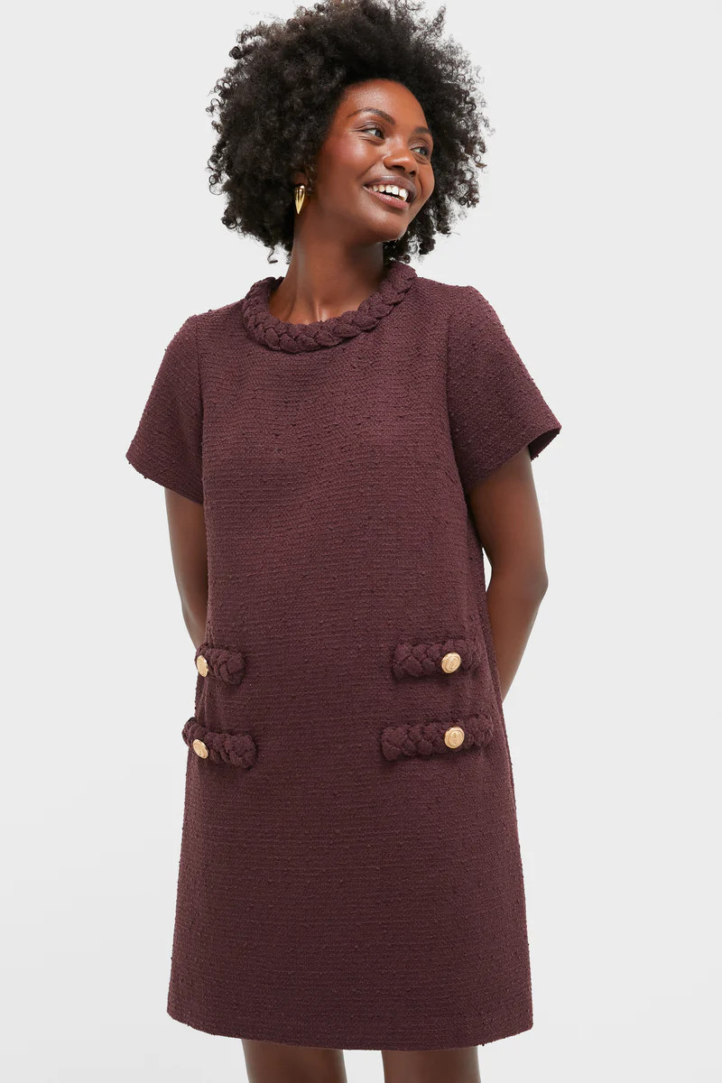 Winetasting Tweed Jackie Dress | Tuckernuck (US)
