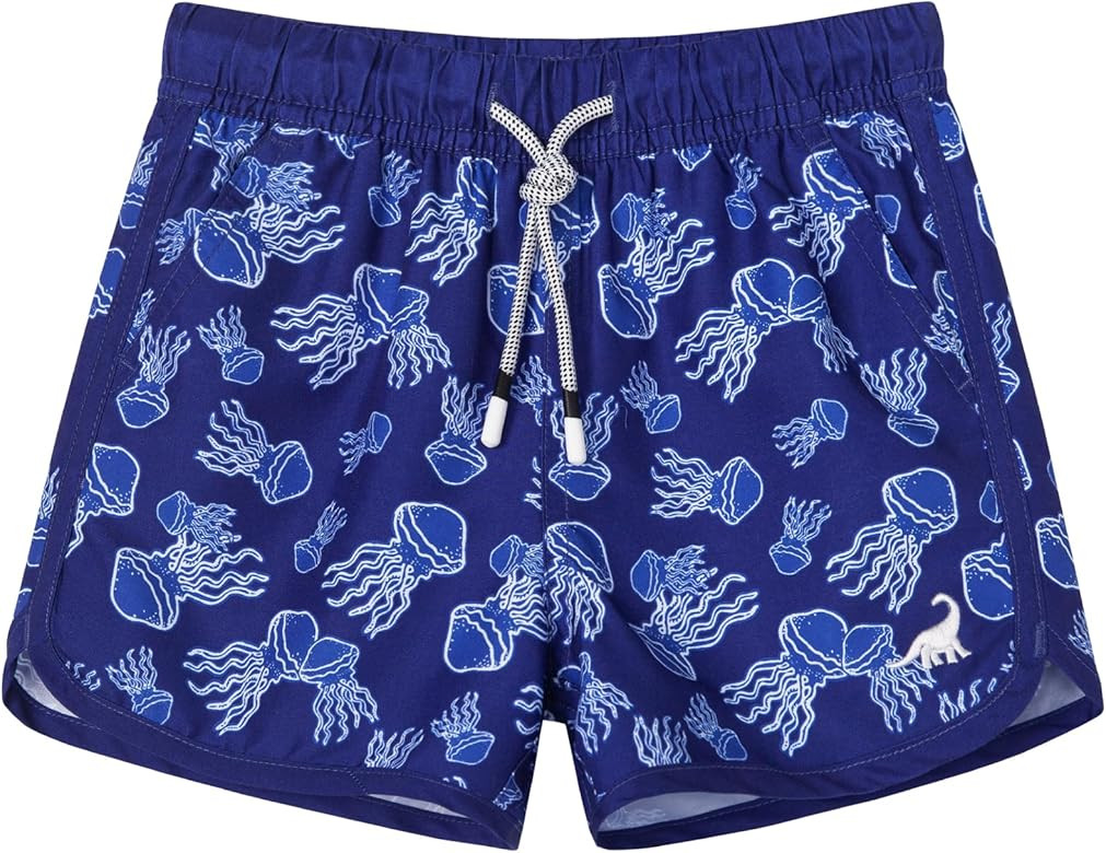 SURF CUZ Boys Swim Trunks Retro Toddler Boy Swimsuit Shorts Quick Dry Swimming Bathing Suit | Amazon (US)