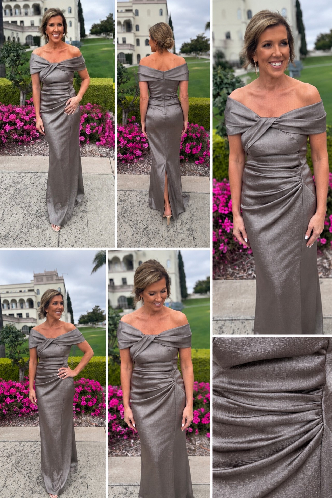 Looking for the perfect wedding guest or mother-of-the-bride dress? ✨
This elegant off-the-shoulder gown is everything I love in a special occasion dress. The beautiful taupe color is timeless and sophisticated, while the flattering gathered detailing creates a stunning silhouette. The off-the-shoulder neckline adds just the right touch of elegance, and the floor-length design makes it perfect for weddings, formal events, and evening celebrations.
The best part? It looks incredibly luxe without the designer price tag. A classic, affordable dress you'll reach for again and again. 🤍
#MotherOfTheBrideDress #WeddingGuestDress #FormalDress #EveningGown #AffordableFashion #ElegantStyle #WeddingSeason #SpecialOccasionDress #TaupeDress #StyleOver40

#LTKootd #LTKOver40 #LTKWedding