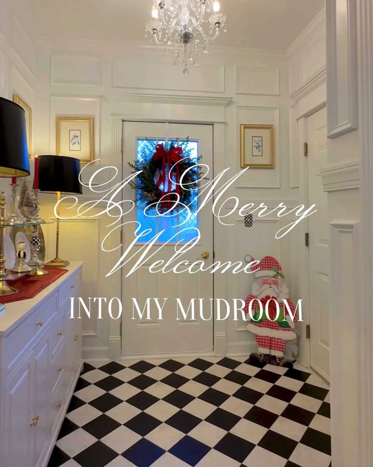 Dress up your mudroom for your holiday guests. 

#LTKHoliday #LTKHome #LTKSeasonal