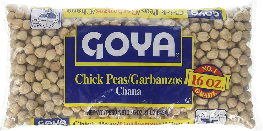 Goya Chick Peas, Garbanzo Beans, Dry, 1 Pound Bag | Amazon (US)