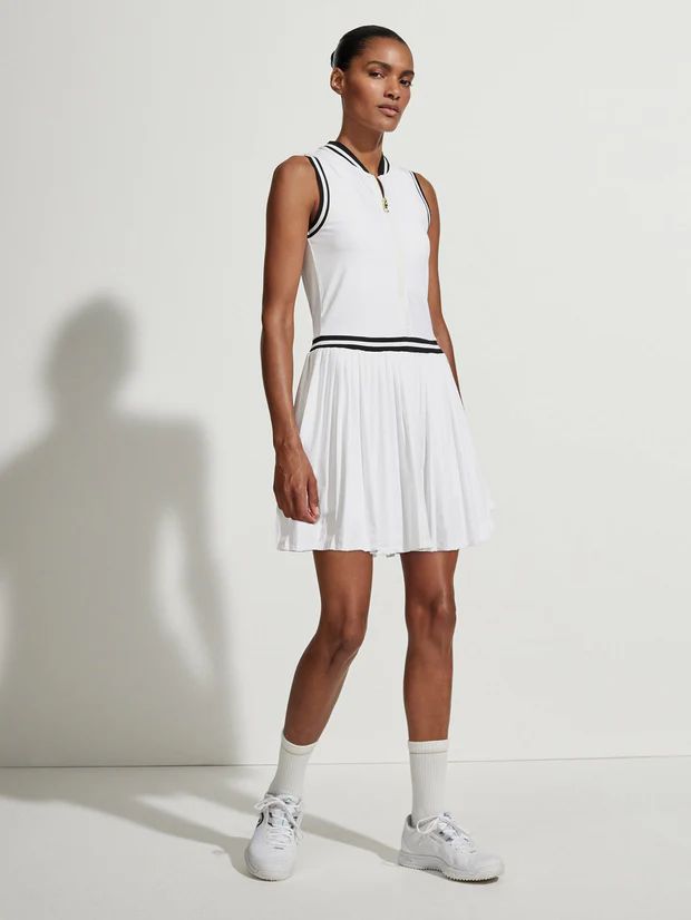 Elgan Dress 34"2 ReviewsA classic tennis dress with a nod to '70s-era nostalgia. The Elgan 34" is... | Varley USA