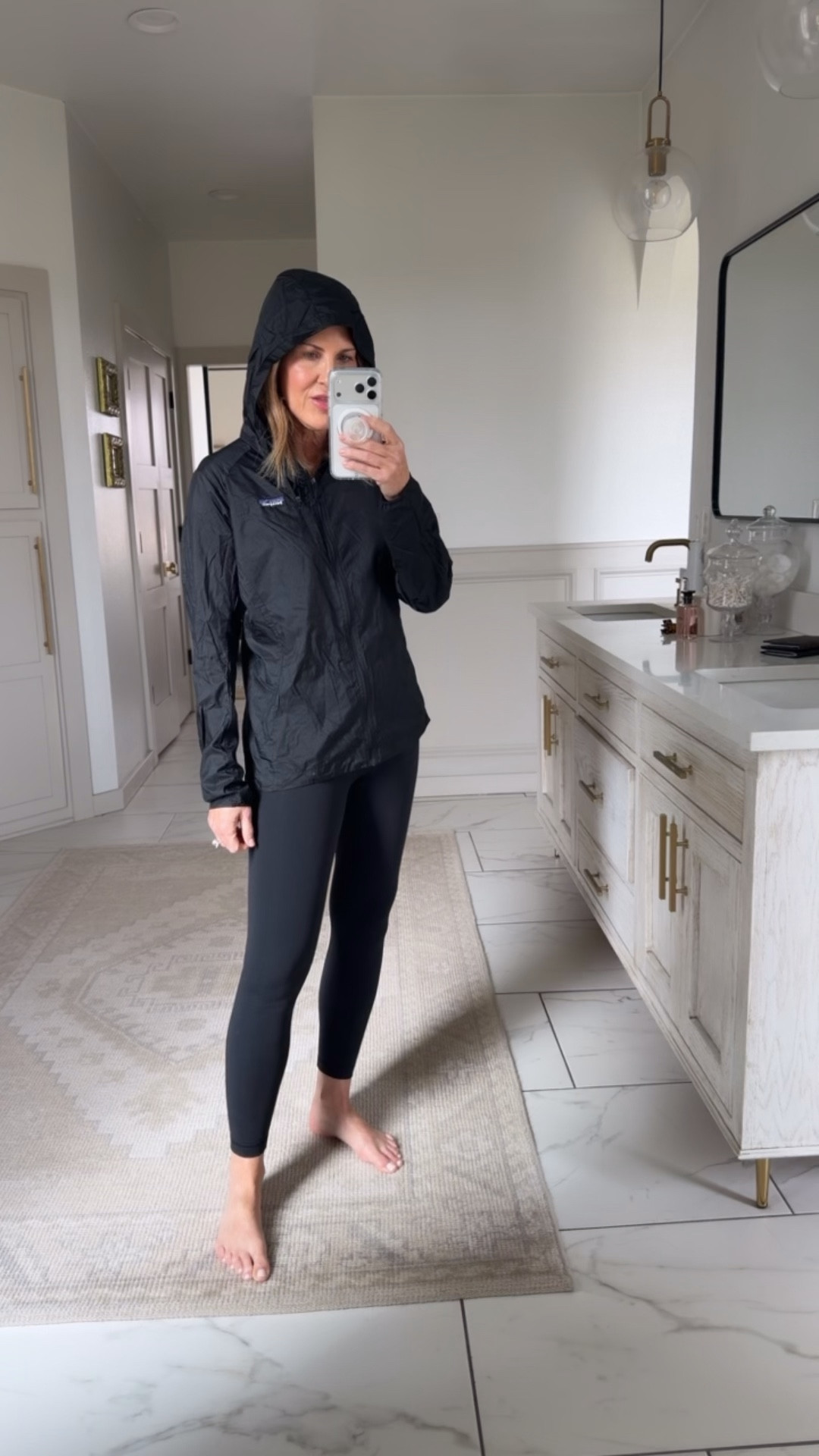 This is the layer I never leave behind! The Houdini jacket delivers featherweight, packable weather protection and folds to nothing. I’m in a medium 

#LTKActive #LTKOver40 #LTKTravel