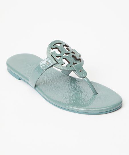 Tory Burch New Arctic Miller Soft Leather Thong Sandal - Women | Zulily