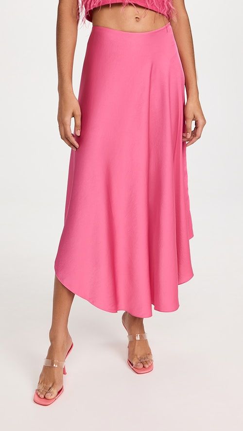 LAPOINTE Satin Handkerchief Skirt | SHOPBOP | Shopbop