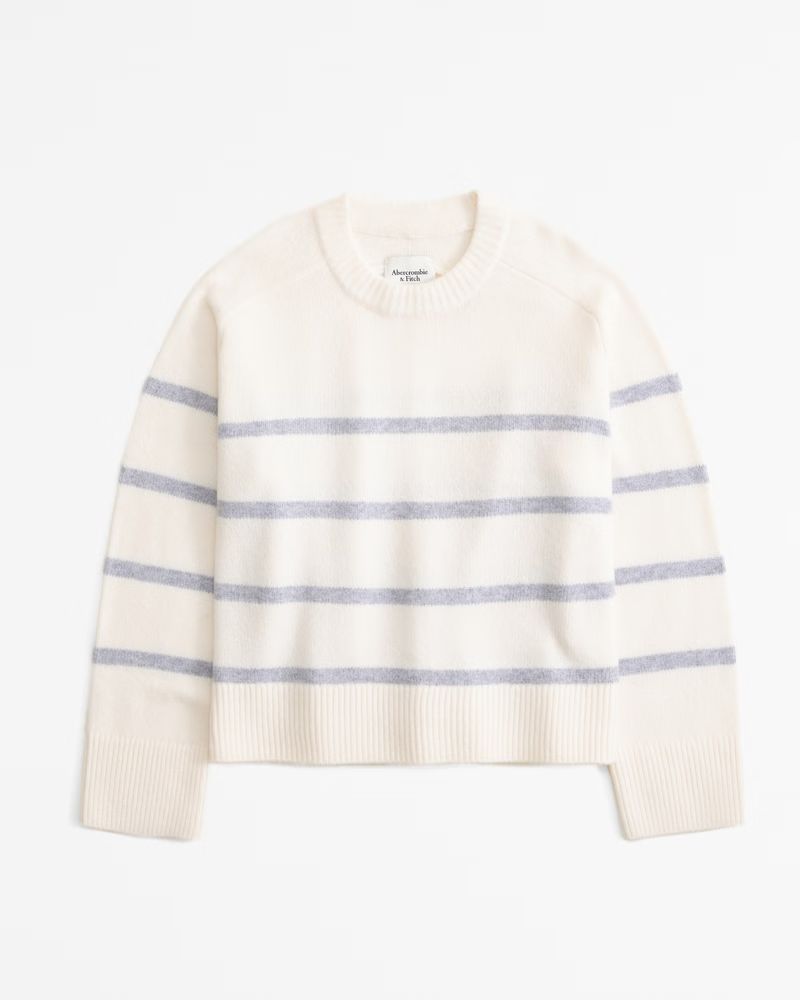 The A&F Madeline Crew Sweater | Abercrombie & Fitch (US)