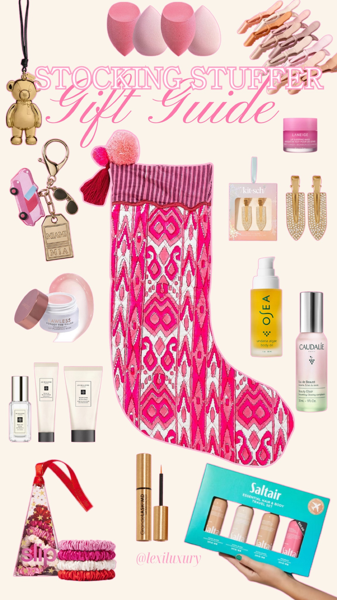 stocking stuffer ideas for her 🧦💓✨

|| stocking gift ideas, holiday gift guide, gift ideas for her, stocking gift guide, stocking stuffers for Christmas