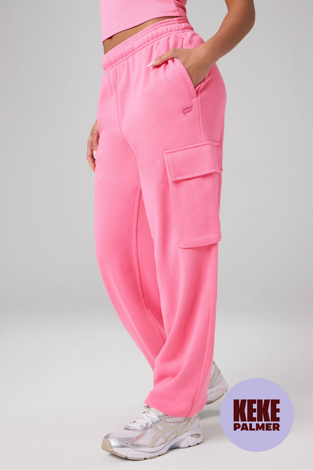 Year Round Terry Cargo Jogger | Fabletics