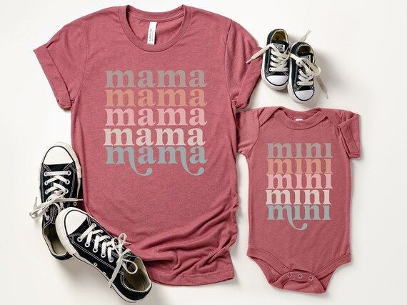 Retro Mama Row T Shirt Mama Tee Mama T Shirt Retro Mama | Etsy | Etsy (US)