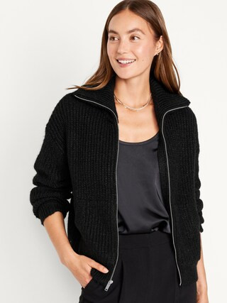 Full-Zip Cardigan Sweater for Women | Old Navy (US)