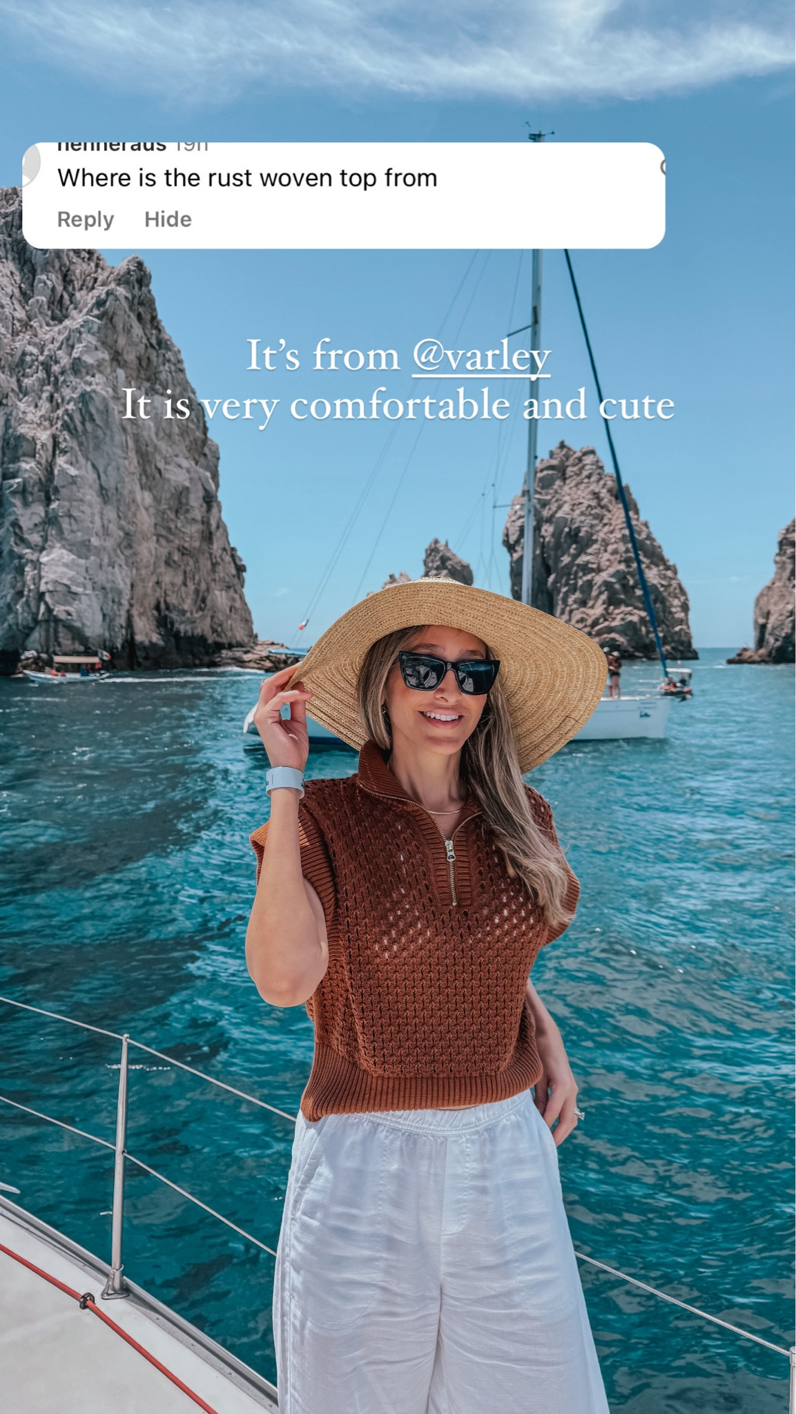 Comfortable and chic vacation outfit. Knit top and linen pants . 
They both run tts , I am wearing a size small 




#LTKU #LTKstyletip #LTKSeasonal