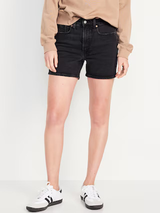 High-Waisted OG Jean Shorts -- 5-inch inseam | Old Navy (US)