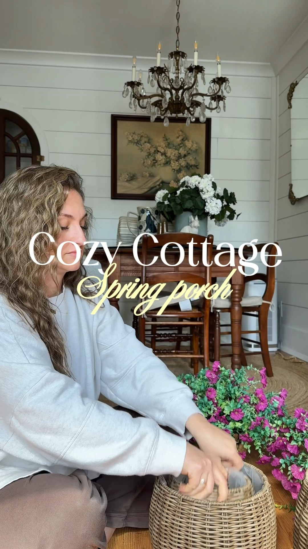 Spring Porch Decor 🌺🌷. #cottagecoreasthetic #springdecor #outdoordecor

#LTKgrwm #LTKHome #LTKSeasonal