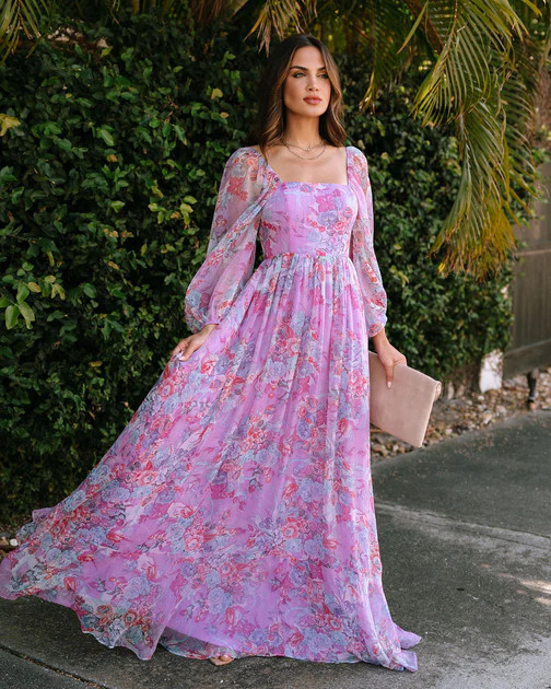 Brynne Floral Maxi Dress | VICI