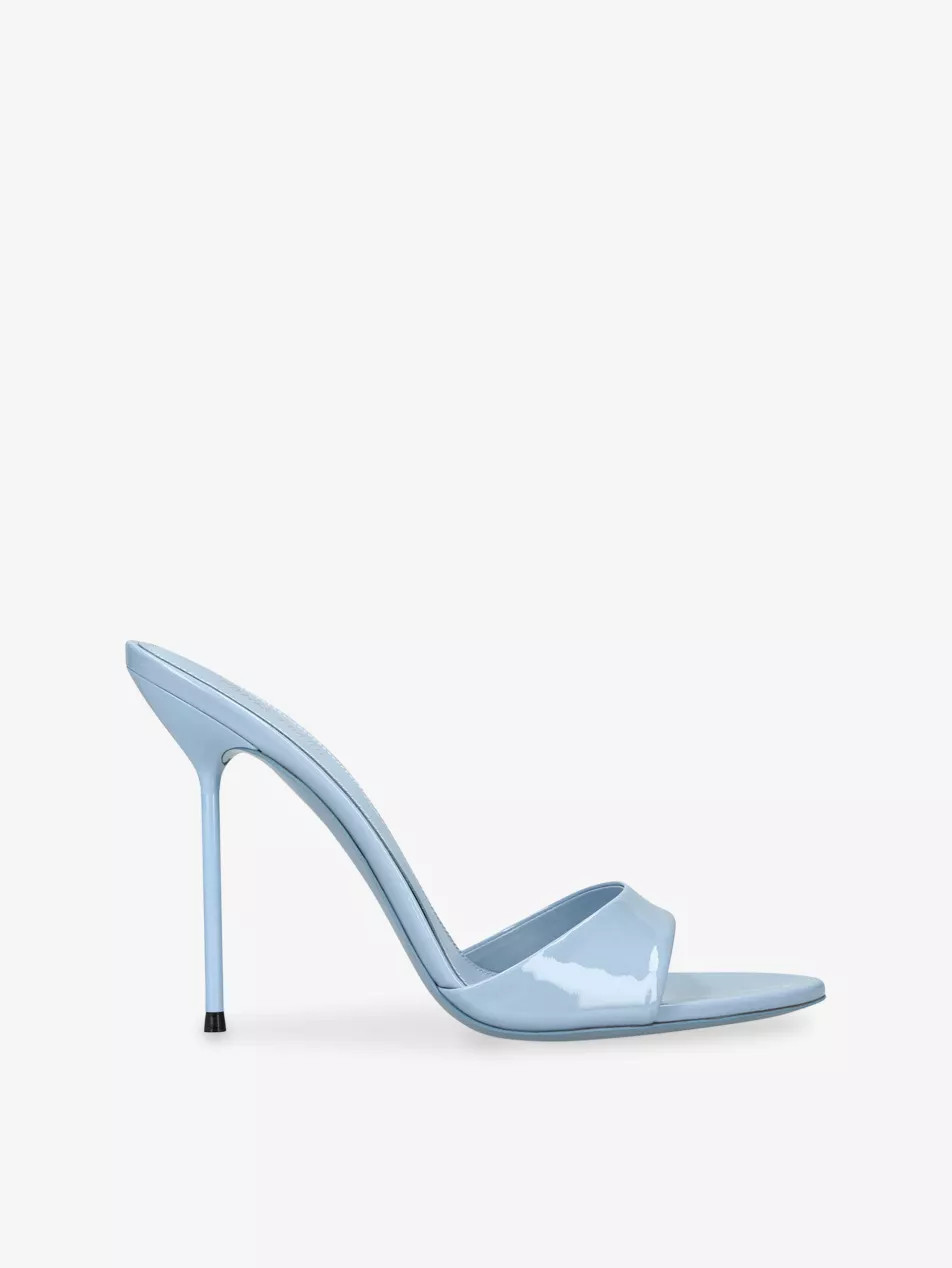 Lidia 105 Patent-Leather Mules | Selfridges