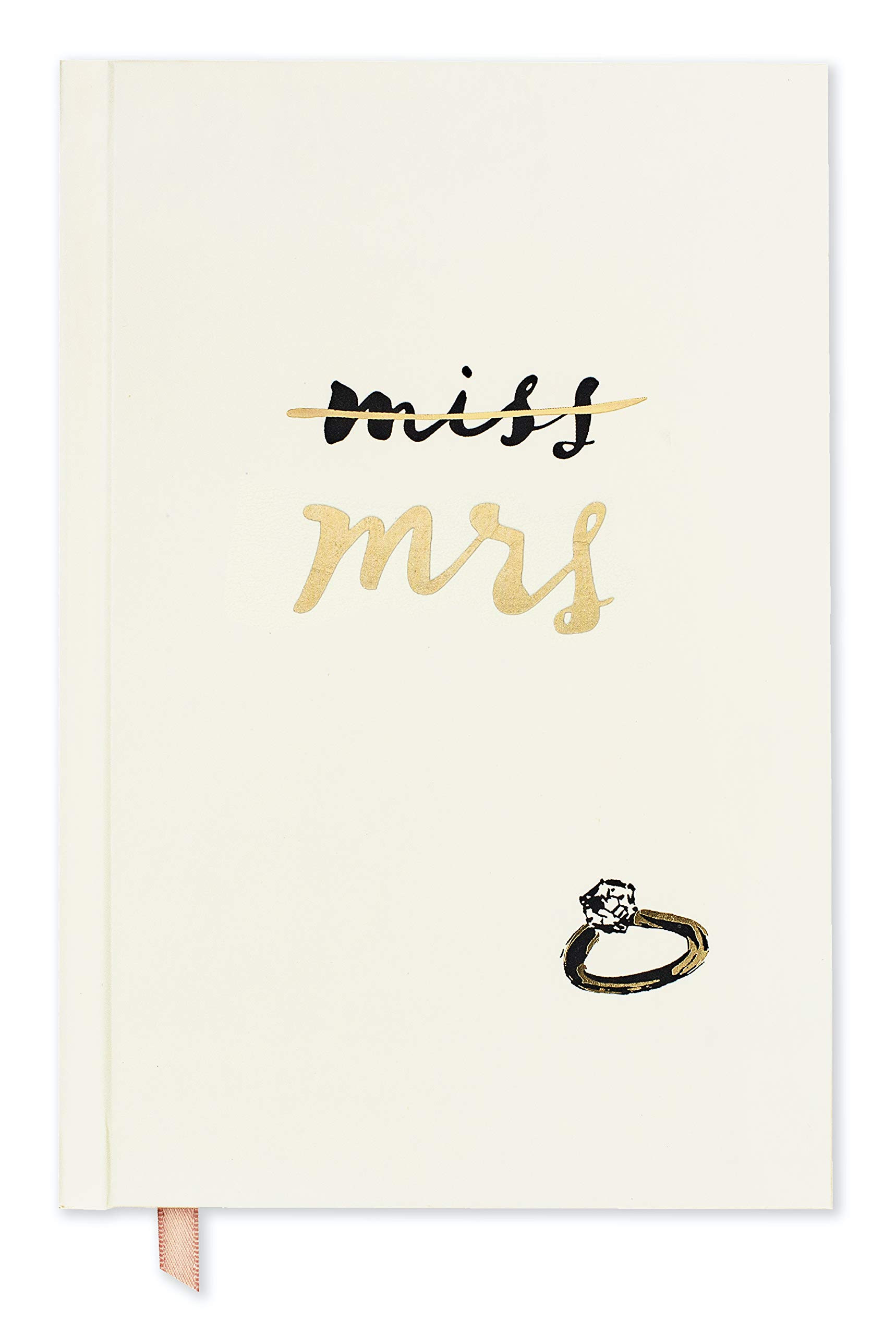 Kate Spade New York, Women's Bridal Journal, 8.25" x 5.25" Bound Notebook With 200 Lined Pages, M... | Amazon (US)