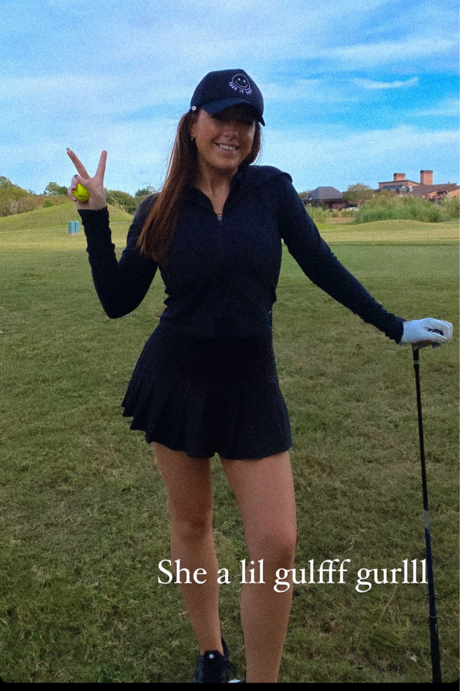 Golf skort / skirt outfit 🥰🥰 the crop jacket literally feels like lulu leggings material its SOO SOFT and stretchy!! Wearing XS in the jacket  

#LTKSeasonal #LTKfit #LTKtravel