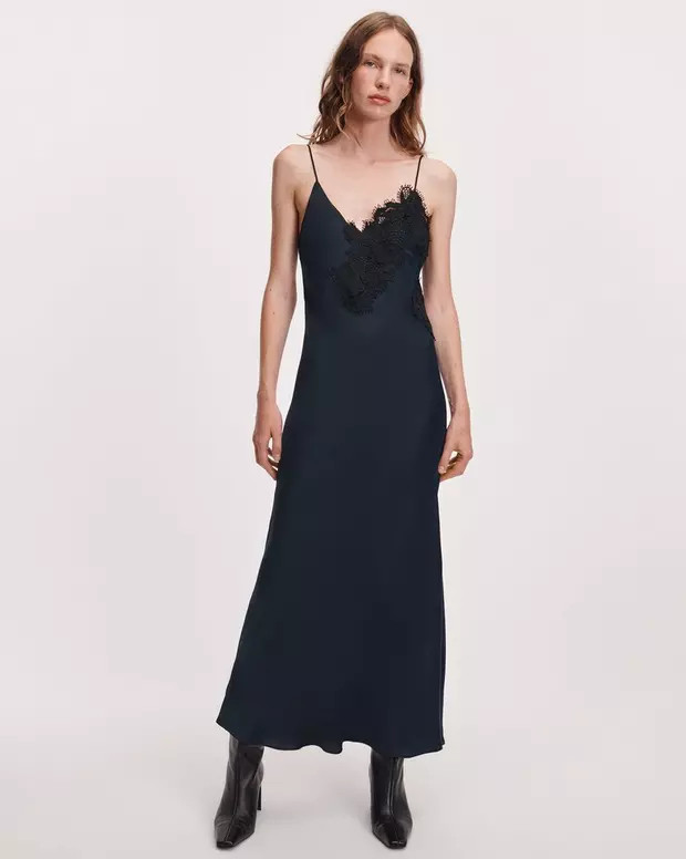 Ariana Satin Slip Dress | rag & bone