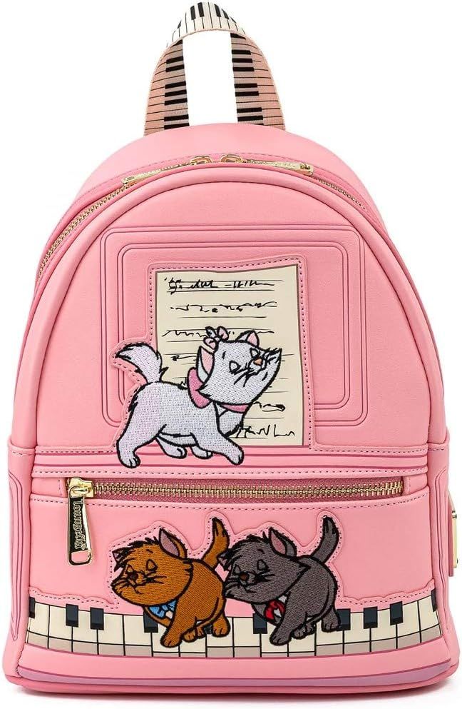 Loungefly Disney Aristocats Piano Kitties Womens Double Strap Shoulder Bag Purse | Amazon (US)