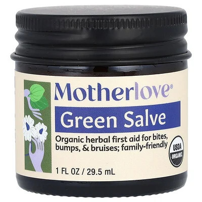 Motherlove, Green Salve, 1 fl oz (29.5 ml) | iHerb
