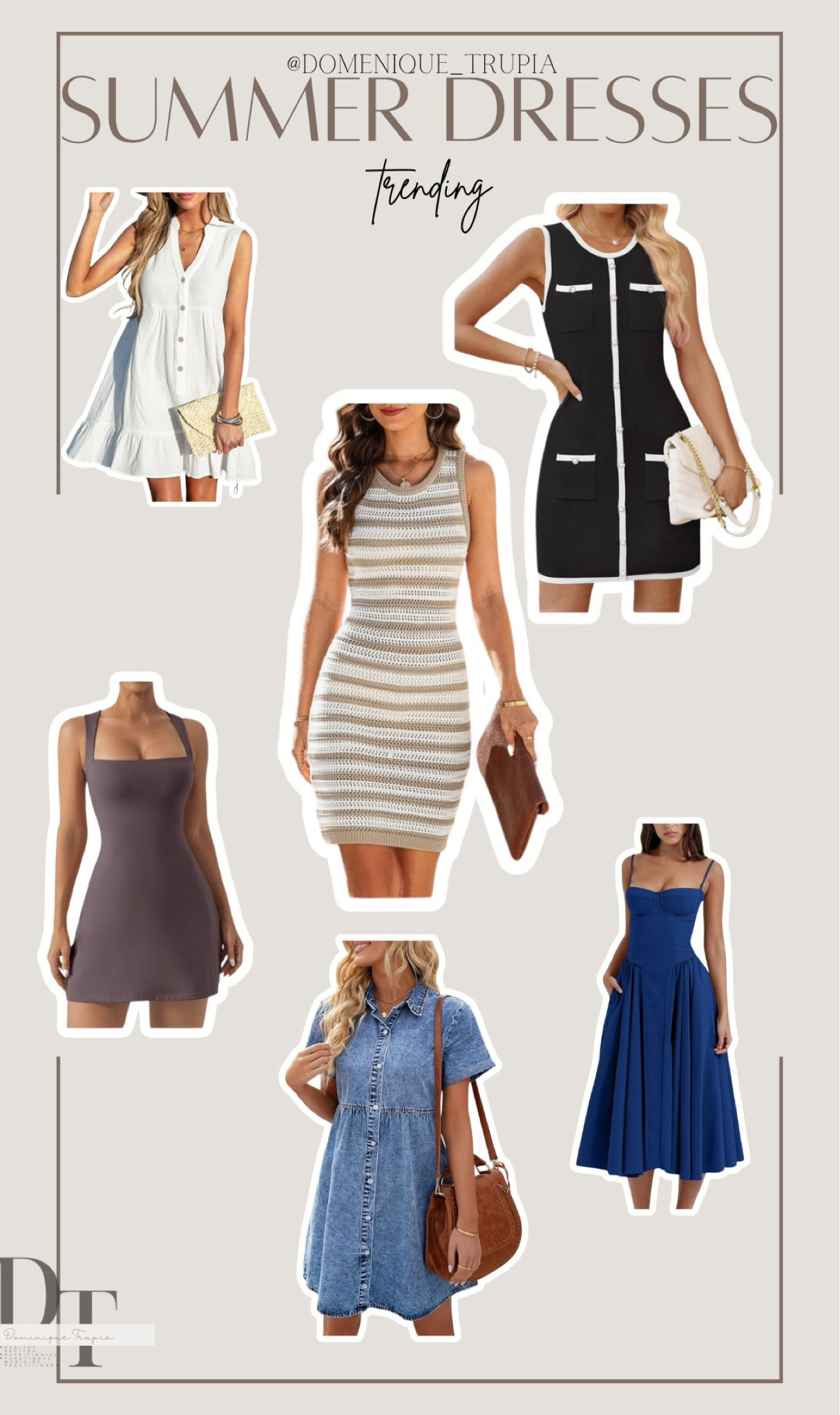 Cute, affordable summer dresses!
Amazon dresses, summer dress 2024, dress 2024, denim dress, knit dress, athletic dresss

#LTKStyleTip #LTKSeasonal #LTKActive