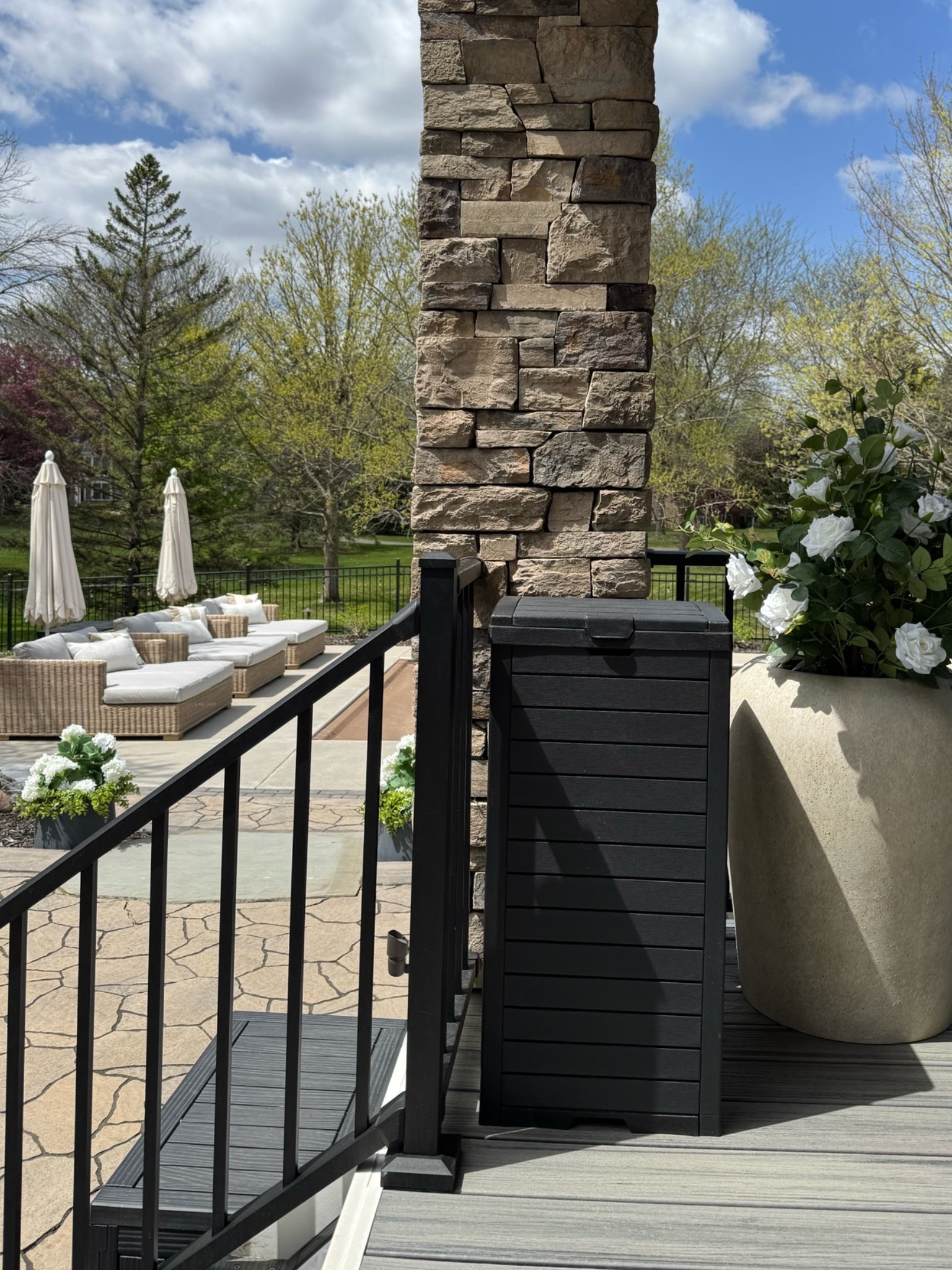 The outdoor garbage can you didn’t know you needed!

#LTKSaleAlert #LTKHome #LTKSeasonal
