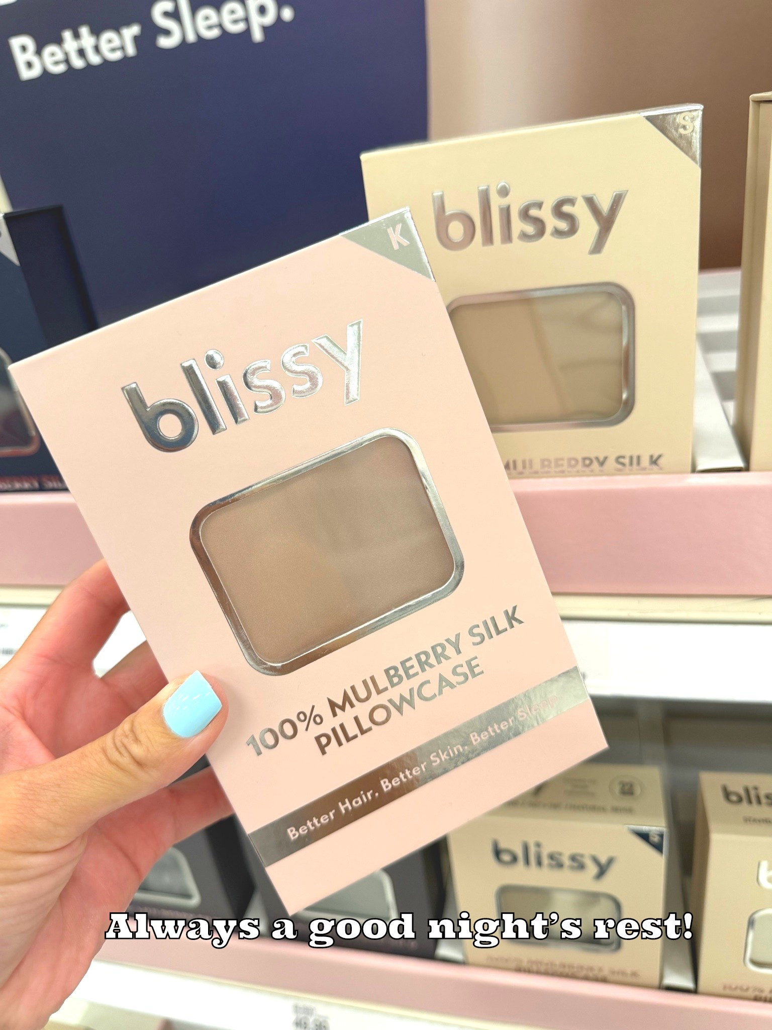 Target Home Sleep Essentials 
Blissy Standard/Queen 600 Thread Count Silk Pillowcase Dark Gray
.
#target #targetstyle #newattarget #blissy #blissypillowcases #silkpillowcases

#LTKHome #LTKselfcare #LTKmomlife