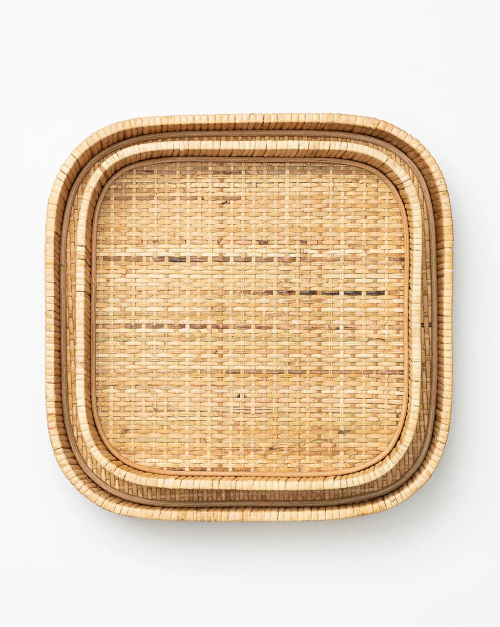 Rounded Rattan Tray | McGee & Co.